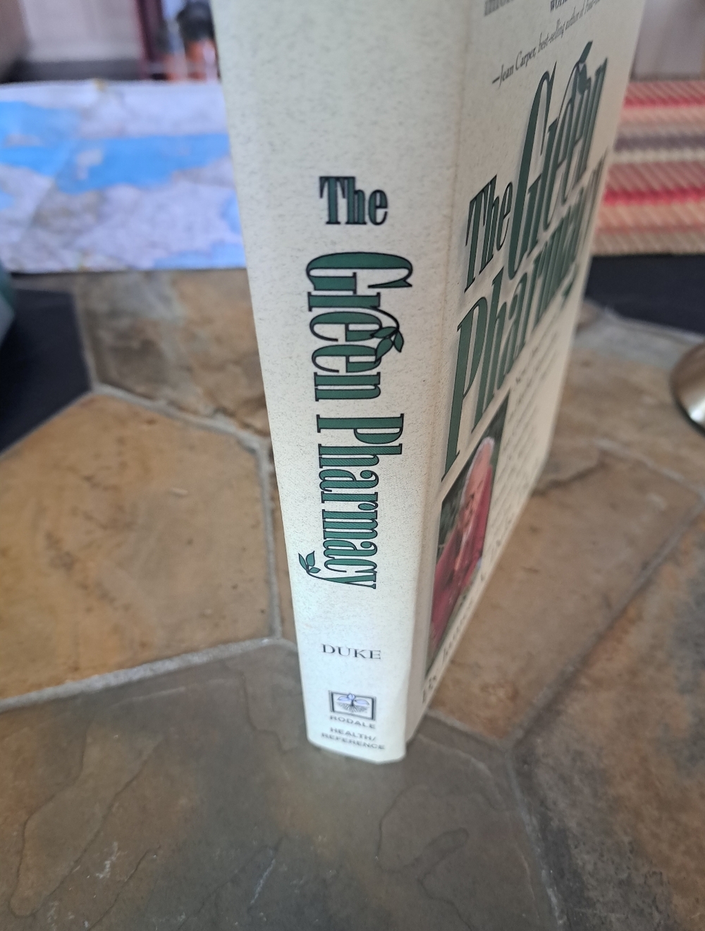 THE GREEN Pharmacy Hard Cover Book James Duke herbal remedies natural help aids - Picture 4 of 5